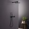 Kibi Circular 2 Function Thermostatic Shower System With Rough In Valve- Matte Black KSF410MB - alternate 7